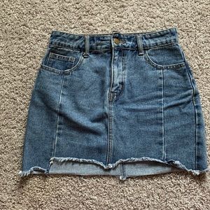 Denim skirt - forever 21 - size small